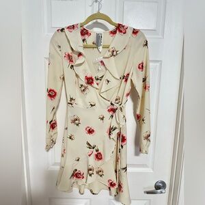 Brand New! Free People Floral Print mini dress size XS